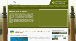 Desktop Screenshot of magadhtravels.com